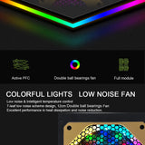 JULONGFENGBAO ATX 850W Full Modular RGB 80Plus Gold 20+4Pin 12V PSU Professional E-Sports Video Game Computer PC Power Supply