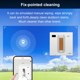 ABIR WD8 Window Cleaning Robot, Dual Ultrasonic Spray, AI intelligent Wipping, Updated Laser,Smart Home Glass Wall Washing