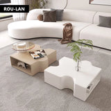 Light Luxury Tea Table Set Tea Table Small Living Room Home Modern Minimalist Patchwork Tea Table