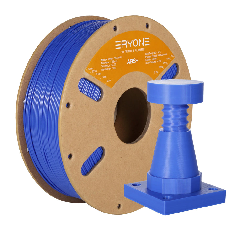 ERYONE 3KG ABS Plus Filament 3D Print 1.75mm ± 0,03 mm,Black White,abs+ Filament,1KG/Spool