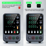 Wanptek Adjustable DC Power Supply 30V 60V 5A 10A Lab Bench Power Supply USB Interface Fast Charging Preset Voltage and Current