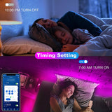 RGB 5050 LED Strip Lights Remote App Control TV Backlight Flexible Ribbon Tape USB 5V Led Light for PC Gaming Room Decoration