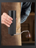 Manual Coffee Grinder Stainless Steel Conical Burr Adjustable Setting High Quality Portable Hand Grinder