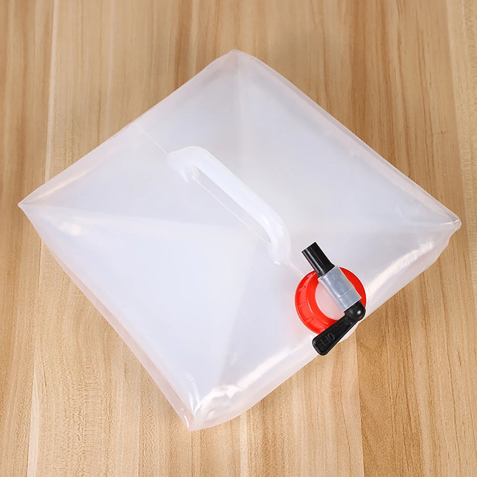 10/15L/18L/20L Thickened Collapsible Water Storage Container Large Capacity Outdoor Camping Drinking Bag Water Tank Bucket