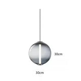 Nordic Minimalist Restaurant  LED Pendant Light  Modern Designer Glass Restaurant Small Pendant Light  Including Light Source