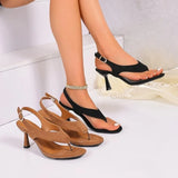 Women Sandals Fashion High Heels Sandals For Summer Women Shoes 2026 Ankle Strap Heel Zapatos Mujer Summer Footwear Women Pumps