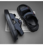 Summer Trendy Beach Sandals Casual Slip on Slippers, Lightweight Breathable Non Slip Soft Sole for Daily Casual Walking