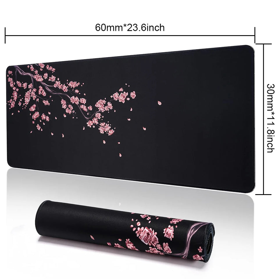 1PC Large Mouse Pad, Office Gaming Table Mat, Non-slip Rubber Base Washable Mouse Pad For Work, Gaming And Office