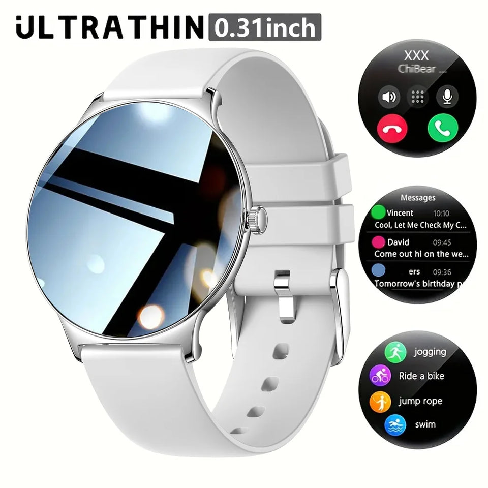 2025 Ultra-thin Durable Women Smart Watch 1.43" Amoled Screen Wireless Call Sports Health Fitness Women Watches For Android iOS