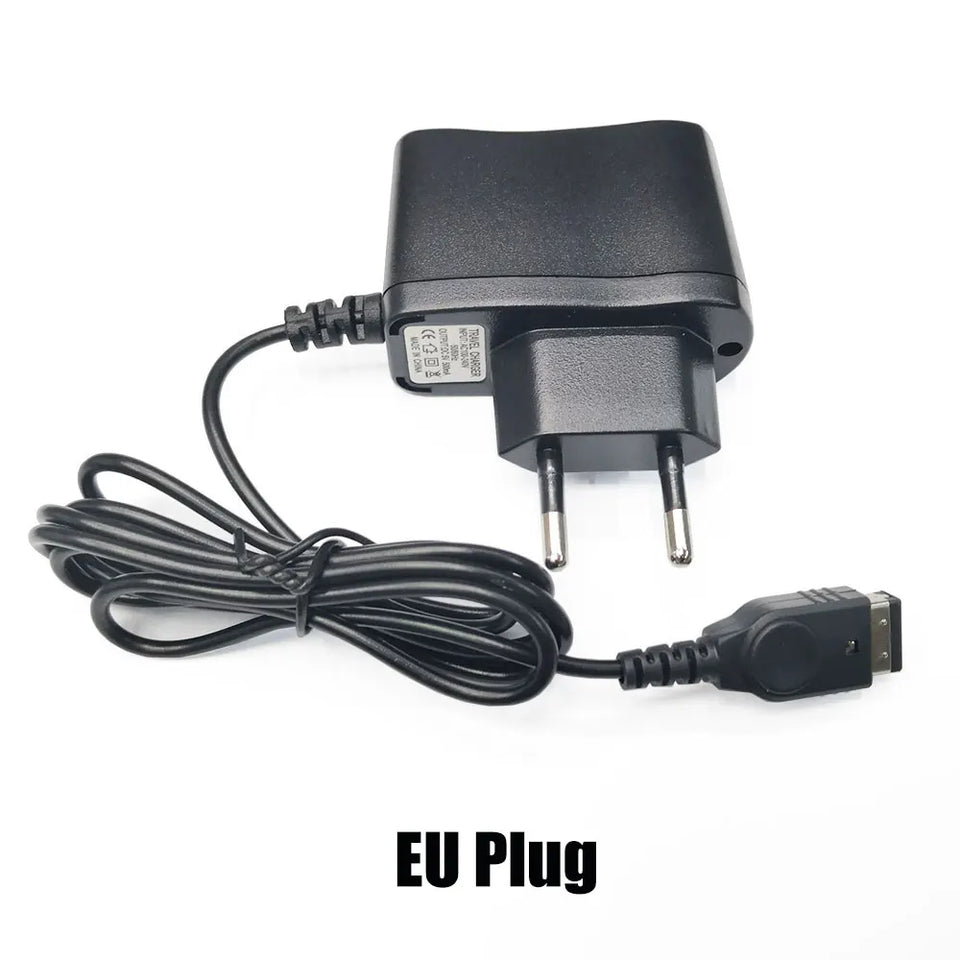 1Set 1.2m AC Charger Adapter For DS NDS Power Supply Charging Cable EU US Plug For Gameboy Advance SP GBA SP Accessories