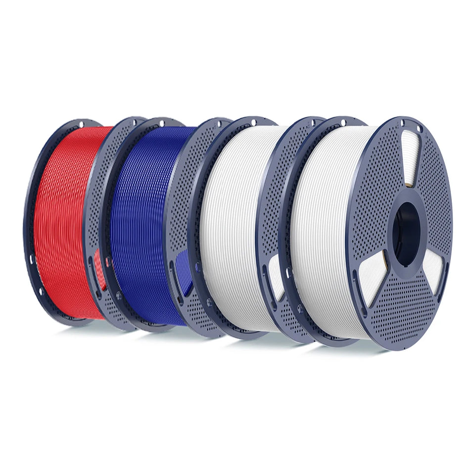 SUNLU Official Filament 10kg PETG filament 1.75mm 1kg/roll 10 Spool 3D Printer Filament PLA/PETG/Silk/ABS/TPU For Bambu Creality