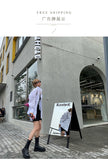 Outdoor photo mirror floor-to-ceiling clothing store display board door sign billboard mirror