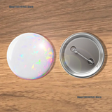 COOL Ranma 1 2 Reflective Pin Tinplate Round Brooch Cartoon Cosplay Badges for Bag Hat Toys Gifts