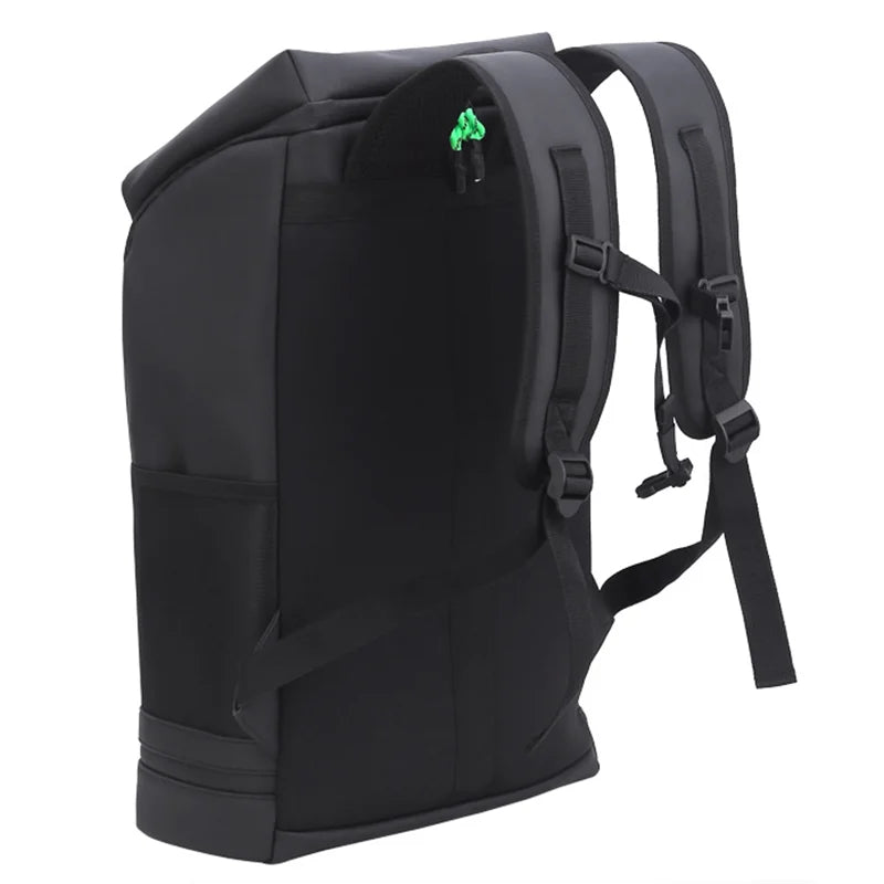 Shoulder Bag Large Capacity Outdoor Leisure Travel Waterproof Wear Resistant PU Sports Mountaineering Bag With Shoe Compartment