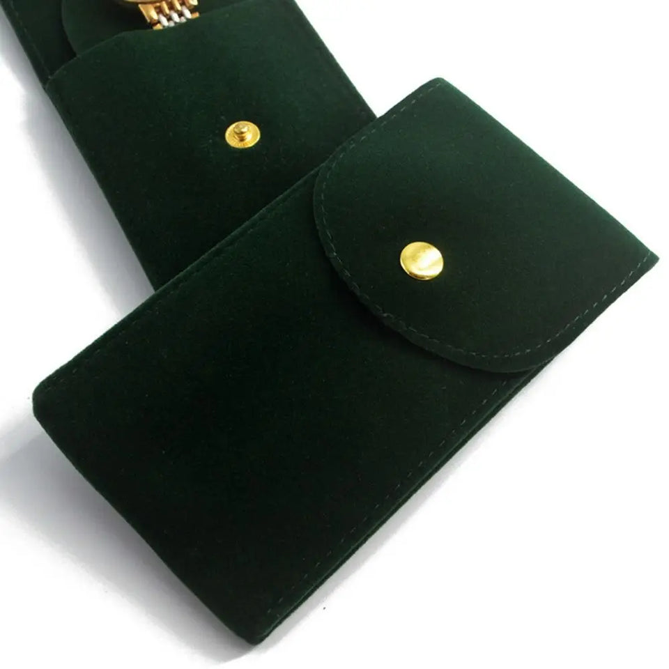 New Flannelette Watches Pouch Portable Watch Boxes Case Dust Protect Storage Bag Women Gift Packaging