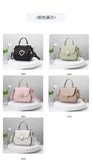 Women's Bag Fashion Lock Shoulder Square Women Handbags Casual Simple Handheld Diagonal Straddle Bag Shopping Messenger Bag