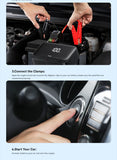 Baseus 4 In 1 Car Jump Starter with LED Lighting 600A Portable Car Battery Charger Power Bank Tire Inflator Pump Air Compressor