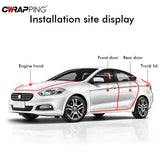5M Car Door Edge Sealing Strip Transparent PVC Scratch Protector Strip Anti-collision Stickers Door Anti-scratch Car Accessories