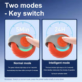 Automatic Moving Cat Toy Ball Smart Cat Toys Two Speed Adjustment Speedy Tail Cat Toy with Replacement Tail