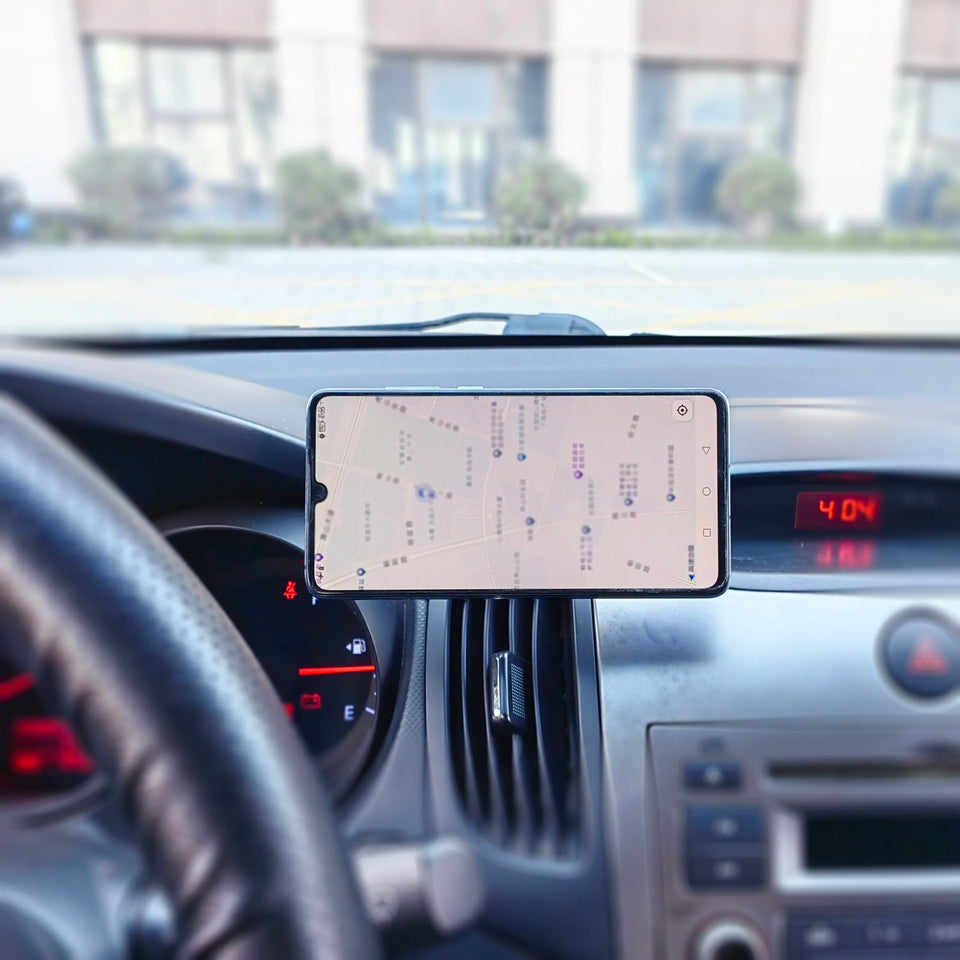 For Jaguar XE 2015 2016 2017-2021 Magnetic Car Phone Holder Magnet Mount Wireless Charging Phone Stand Customized Bracket Base