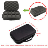 8 Slot Watch Box Sponge Watch Storage Organizer Protective Safety Canvas Shockproof EVA Storage Case for Most Watches