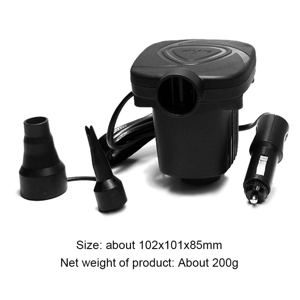 Air Pump Inflatable Compressor for Swimming Ring Air Mattress Pool Toys Lightweight Electric Inflatable Compressor
