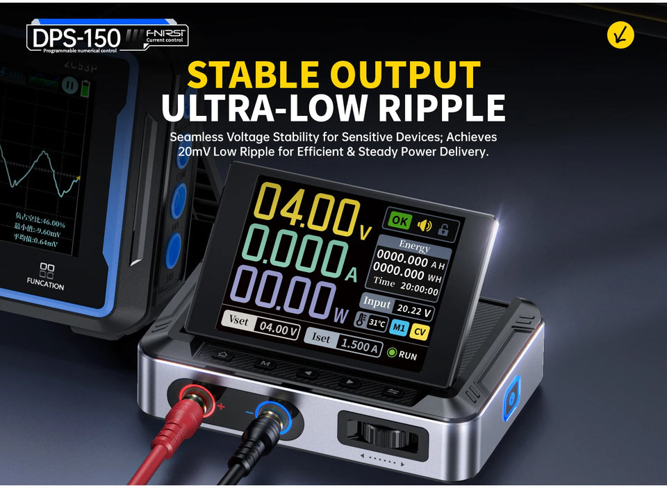 FNIRSI DPS-150 DC Power Supply Laboratory Power Supply Adjustable 30V 5A Switching Power Supply Portable Digital Power Supply