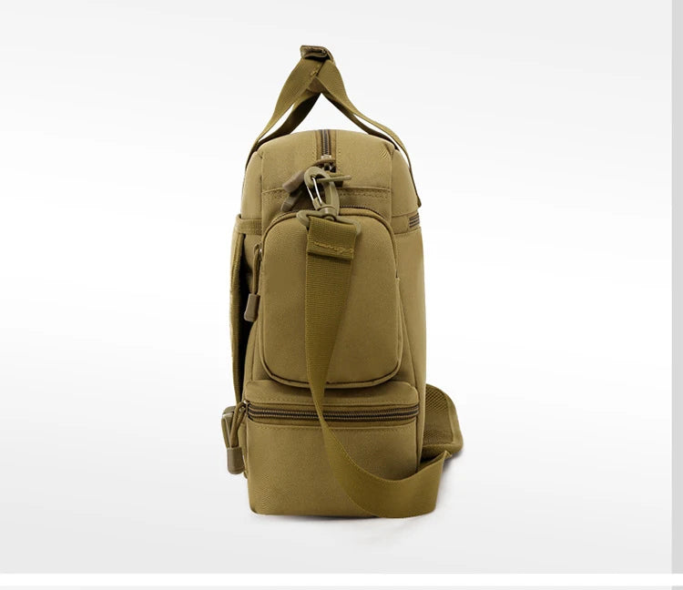 40L Portable Backpack Tactics Multifunction Outdoor High Capacity Camping Backpacks Army Diagonal Span Bag