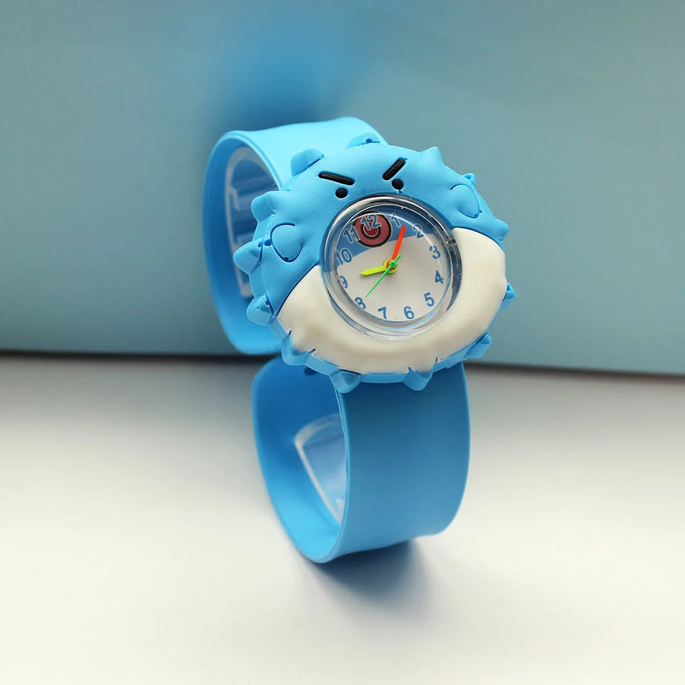 New Fashion Cartoon Animal Flash Light Girl Watches Kids Bracelet Silicone Strap Children Watch Clock Reloj Digital Wristwatches