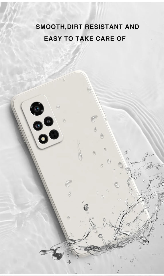 Luxury Original Phone Case for Xiaomi Mi 10T Pro Soft Square Liquid Silicone Camera Protection Covers Xiaomi Mi10T Pro Fundas