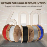 ELEGOO Rapid PETG Filament 1.75mm 1KG,High Speed 30-600mm/s 3D Printer Filament 1kg Fits for Most FDM 3D Printers