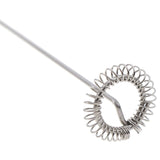 1PC Handhold Milk Frother Battery Operated Foam Maker Electric Egg Beater Whisk Stainless Steel