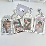 Idol Photocard Holder Photo Album pc holder kpop Protector Sleeves Keychain for Bag Poka Supplies Photo Decoration Cardholder