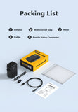 [2026 NEW] Peakspeak AS260PRO Electric Mini Bike Pump 600mAh Battery 120PSI Max Bike Cordless Tire Inflator with LED Display