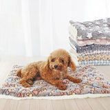 Four Seasons Universal Cat Litter Pet Mat Soft Cat and Dog Sleeping Mat Blanket Thickened Pet Mat Dog Kennel Non-slip Cushion