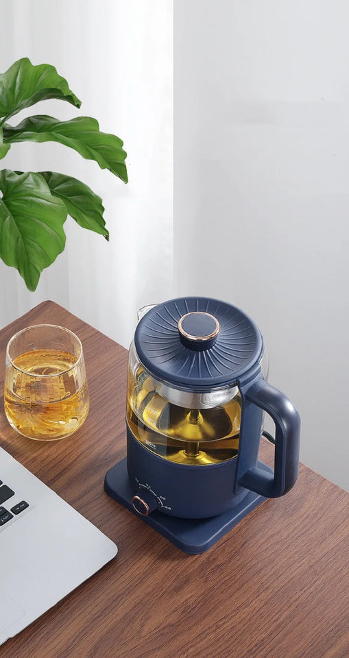 1.2L Pu'er Black Tea Glass Teapot Automatic Insulation Steam Teapot Household Electric Kettle Multifunctional Health Pot 220V
