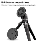 Cellphone Magnetic Base With 1/4 Screw Hole For MagSafe 13 14 15 Pro Phone Stand Magnet Car Phone Holder Accessories