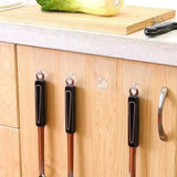 5-40pcs Transparent Plastic Duty Wall Hook for Kitchen Bathroom Office Storage No Trace No Scratch Waterproof Adhesive Hooks