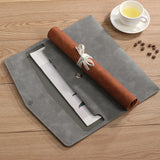 PU Leather A4 Document Bag, 7 Colors, File Folder for Office & Travel, Stylish Organizer