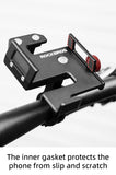 ROCKBROS Bike Phone Holder 360° View Bicycle Phone Holder for 4.7-7 inch Mobile Phone Moto Motorcycle Bracket Shockproof Bracket