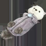 1Pcs Creative Sea Otter Plush Doll Pencil Case Ins High-attractive Pen Holder Cute Pencil Pouch Bag School Supplies Stationery