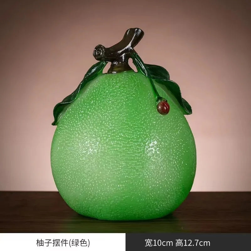 Tiktok Net Red Color Tea Pet Individuality Creativity Grapefruit Temptation Tea Ceremony Tea Tray Can Support Household Tea Room