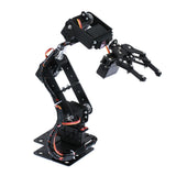 6-DOF Robotic Arm DIY Kit Multi Degree-of-Freedom Robot Servo Grasping Maker Education Construction Set (Excluding Servo)