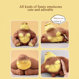 Squeeze Gorilla Toy Funny Stress Relief Toys Adults Sensory Stress Toys Rubber Stretch And Squeeze Gorilla Kids Christmas Gift
