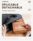 Foldable Portable Coffee Machine American Drip Pour Coffee Maker Travel Electric Automatic Brew Coffee Tea Home Office Appliance
