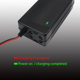 71.4V 3A 4A 2A Li-ion Charger 17S 61.2V 62.9V 3A Lithium Chargers T/PC/IEC 3Pin Connector