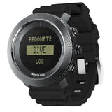 NORTH EDG APACHE-D Men's Digital Free Dive Watch Outdoor Sport Watches Altitude Barometer Compass World Time Waterproof 100M