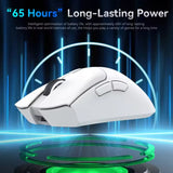 2026 NEW Gaming Mouse 3-Speed DPI Esports Wireless Ergonomic Design Gaming 2-mode Connection Magnetic Charging Dock RGB Lighting