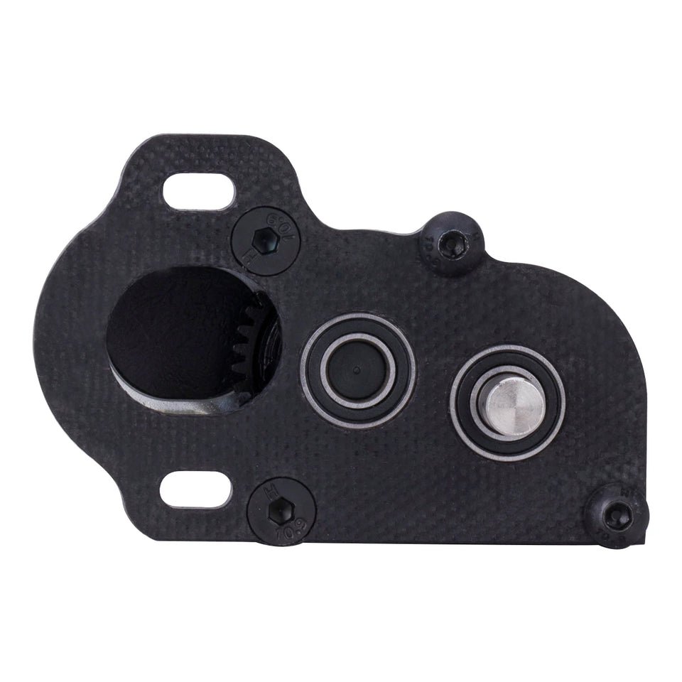 48Pitch Ultralight Portal Transmission Tiny Gearbox with Slipper Pad for 1/10 LCG Chassis Cheater Rigs Capra SCX10 III AR45 Axle