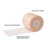 4/6 Pieces Foam Underwrap Sports Tape Pre Wrap Athletic Tape  Bandage for Ankles Wrists Hands Knees